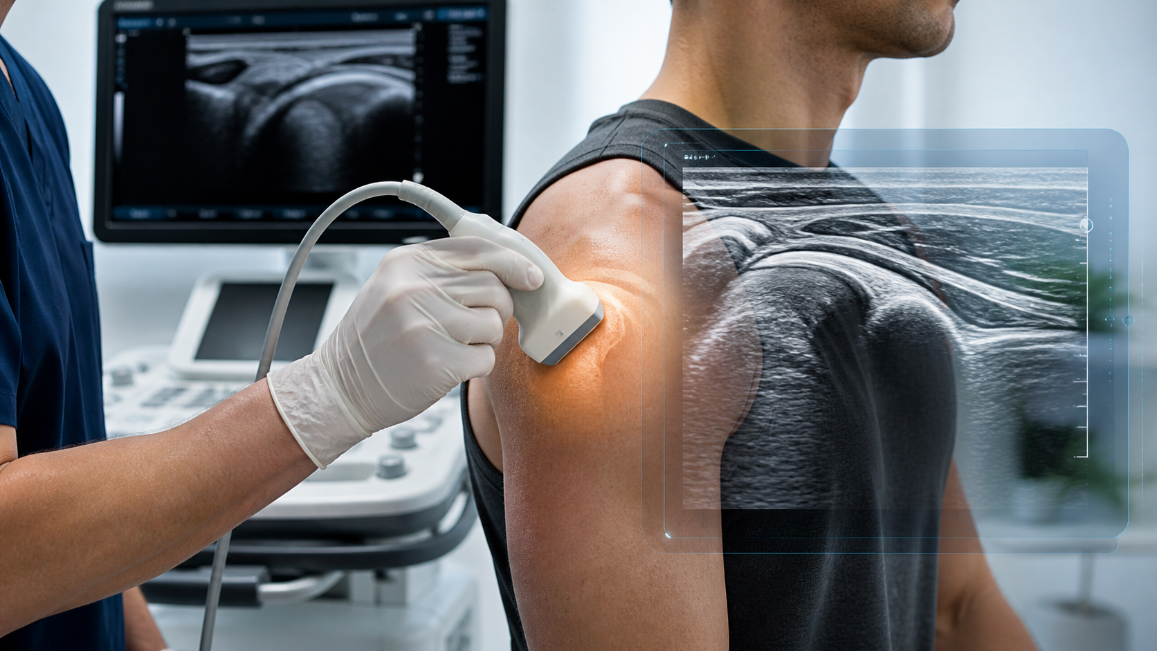 Kann Ultraschall Schulterprobleme schneller lösen?